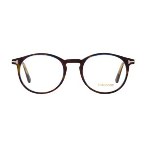 Tom Ford FT5294 056 kadın&erkek kahverengi/mavi optik gözlük çerçevesi