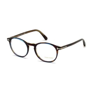 Tom Ford FT5294 056 kadın&erkek kahverengi/mavi optik gözlük çerçevesi